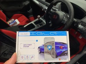 ホンダ　シビック　typeR(FL5)　IGLA2+、スキャナー取り付け