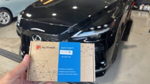 レクサス　RX　カーセキュリティ　IGLA2+、ステンレススキャナー取り付け