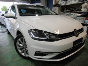 ＶＷ　ゴルフ　ダイヤモンドメイクワンダーボディーコーティング施工