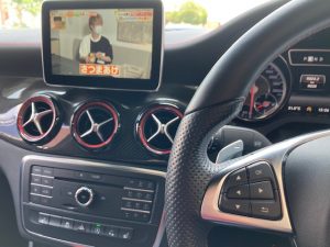 メルセデス・ベンツ　CLA(W117)　TVキャンセラー取り付け