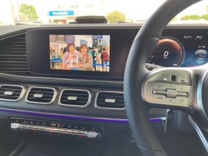 メルセデス・ベンツ　GLE(W167)　TVキャンセラー取り付け