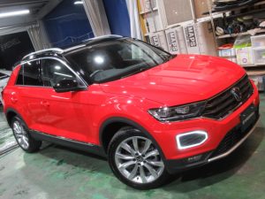 VW T-ROC　エシュロンNANO-FILボディーコーティング