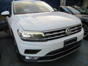 VW ティグアン コーディング5項目施工・フォグ球交換