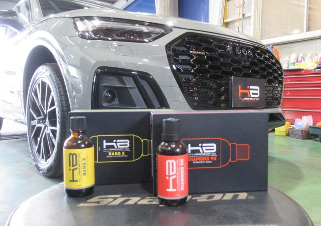 アウディ Ｑ５ SB セラミックコーティング・各種施工