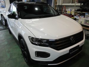 VW T-ROC ボディーコーティング施工