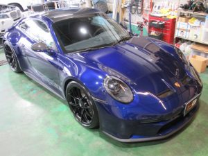 ポルシェ911 GT3 セラミックコーティング施工