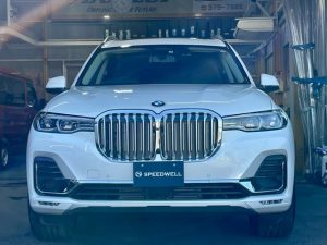 BMW　X７　セラミックコーティング　施工