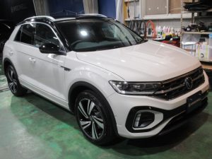 VW T-ROC ボディーガラスコーティング施工