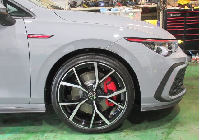 VW ゴルフ GTI ガラスコーティング施工