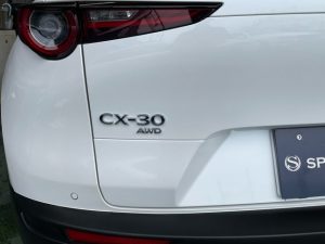 マツダ　CX-30　セラミックコーティング施工