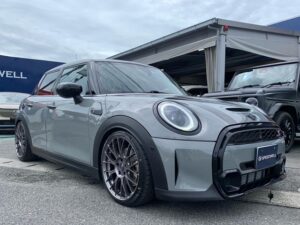 BMW MINI ラルグス車高調、ENKEI PFM1　ホイール取り付け