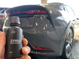 トヨタ　新型プリウス　セラミックコーティング　NASIOL ZR53施工