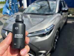 トヨタ　カローラクロス　セラミックコーティング　NASIOL ZR53施工