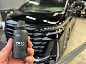 トヨタ　ヴェルファイア　セラミックコーティング　NASIOL ZR53施工