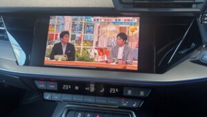 アウディ　A3　TVキャンセラー取り付け