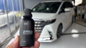 トヨタ　アルファード　セラミックコーティング　NASIOL ZR53施工