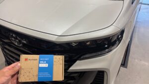 トヨタ　ヴェルファイア　カーセキュリティIGLA2+、ステンレススキャナー取り付け