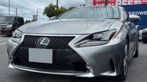 レクサス　RC　Fスポーツグリル交換