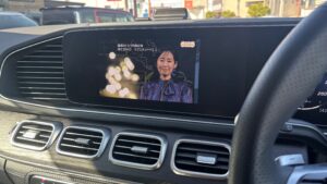 メルセデス・ベンツ　GLE　TVキャンセラー取り付け