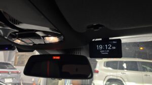 BMW　ミニ　ドラレコ、レーダー探知機取り付け