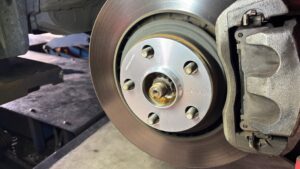 レクサス　NX　ホイールスペーサー取り付け