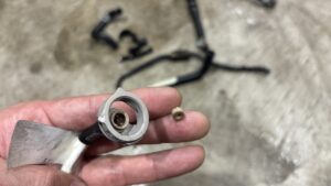 アウディ　A7　ウォーターパイプ交換