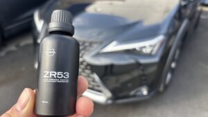 レクサス　UX　セラミックコーティング　NASIOL ZR53施工