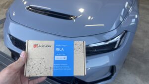 ホンダ　シビック　IGLA2+、ステンレススキャナー取り付け