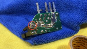 フィアット　500　ワイパーモーター修理